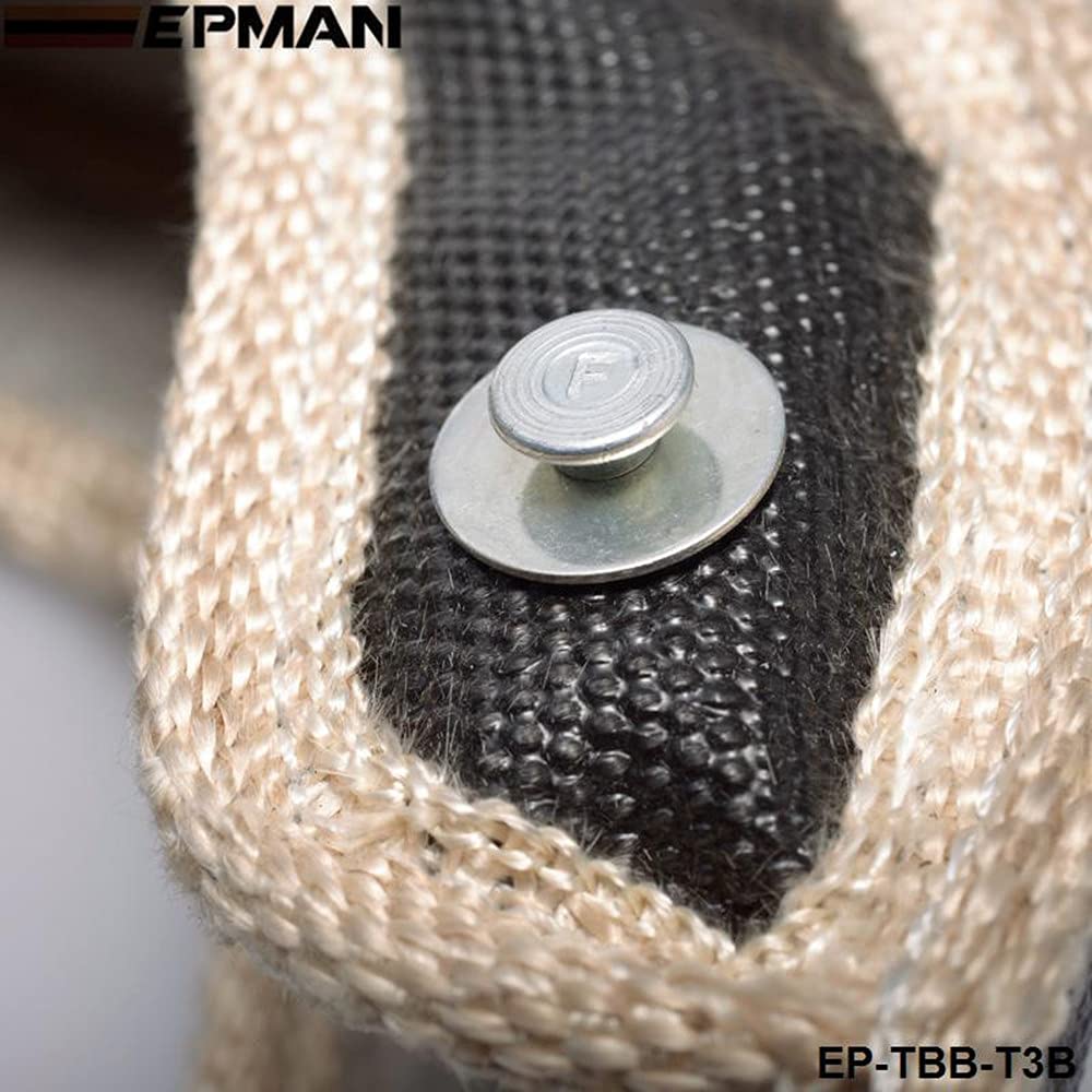 Epman T3 Turbo coperta in fibra di vetro Fit T2 T25 T28 GT30 T35 e alloggiamento più T3 turbina Turbo caricabatterie