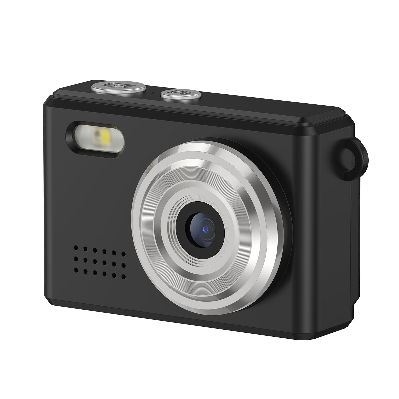 Camera Compatta 1080p, Fotocamera Portachiavi, Foto da 12 Mp, con Display a LED, 6 Filtri, Luce a LED, Portachiavi per Viaggi, Studi, Registrazione (#1)