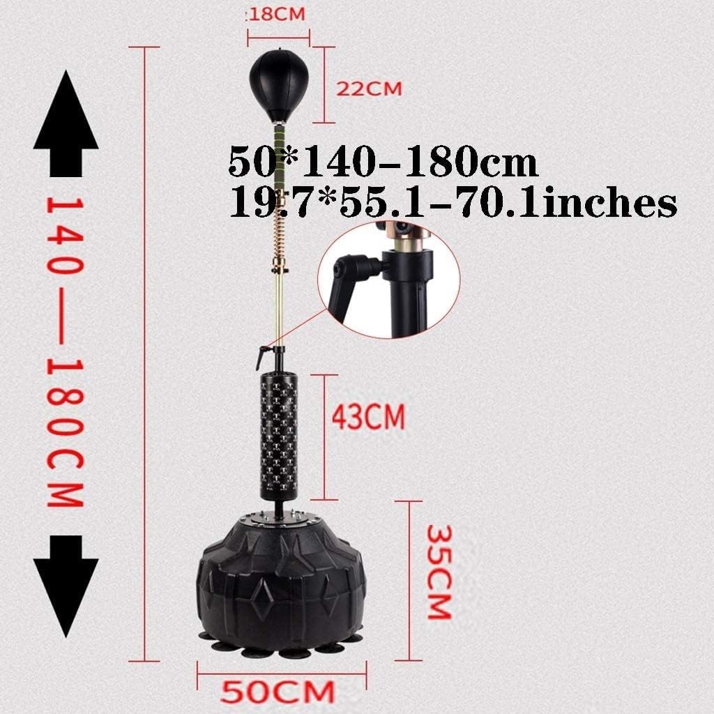 Boxing Gym Boxing Bag Freestanding Punching Ball Boxing Speed Bag/Workout Equipment (Size : A) (B)