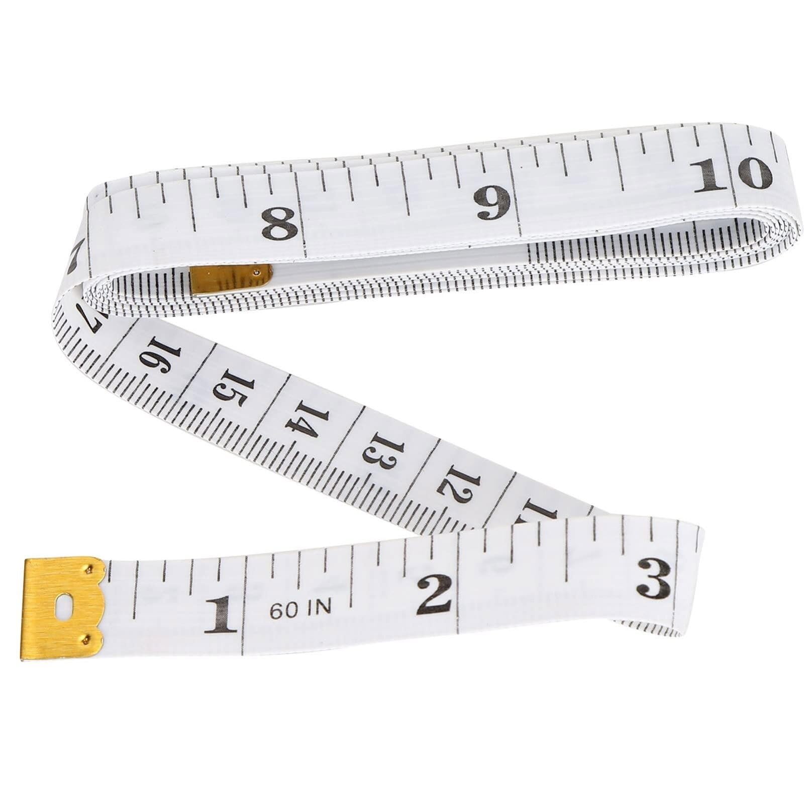 Liso Cinta métrica suave, escala de doble cara ergonómico