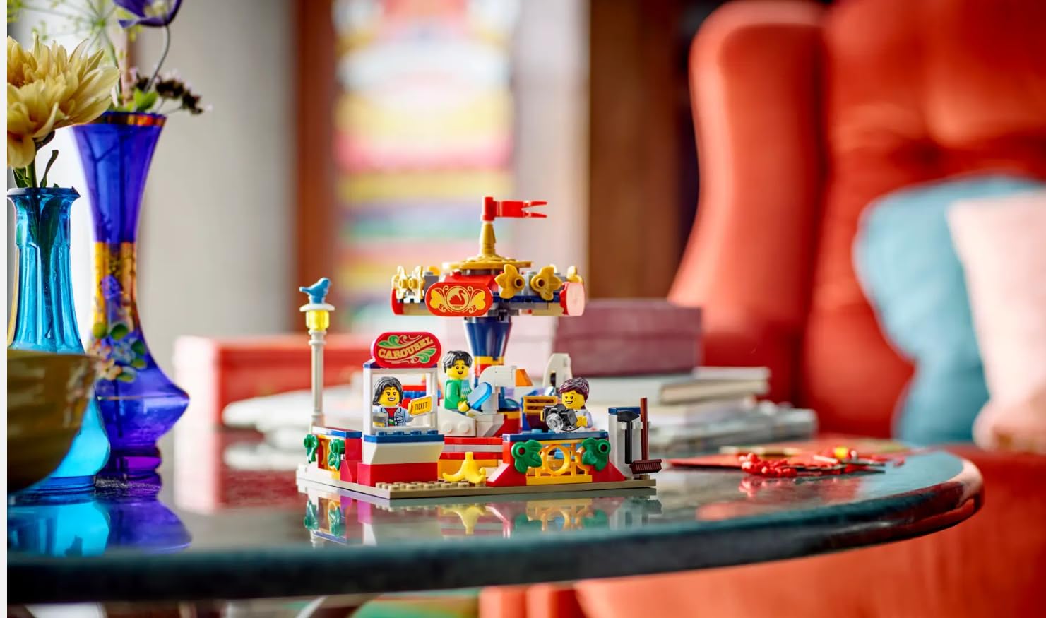 Amazon.com: LEGO 40714 Carousel Ride 2024 Toy Building Set 8+ 232