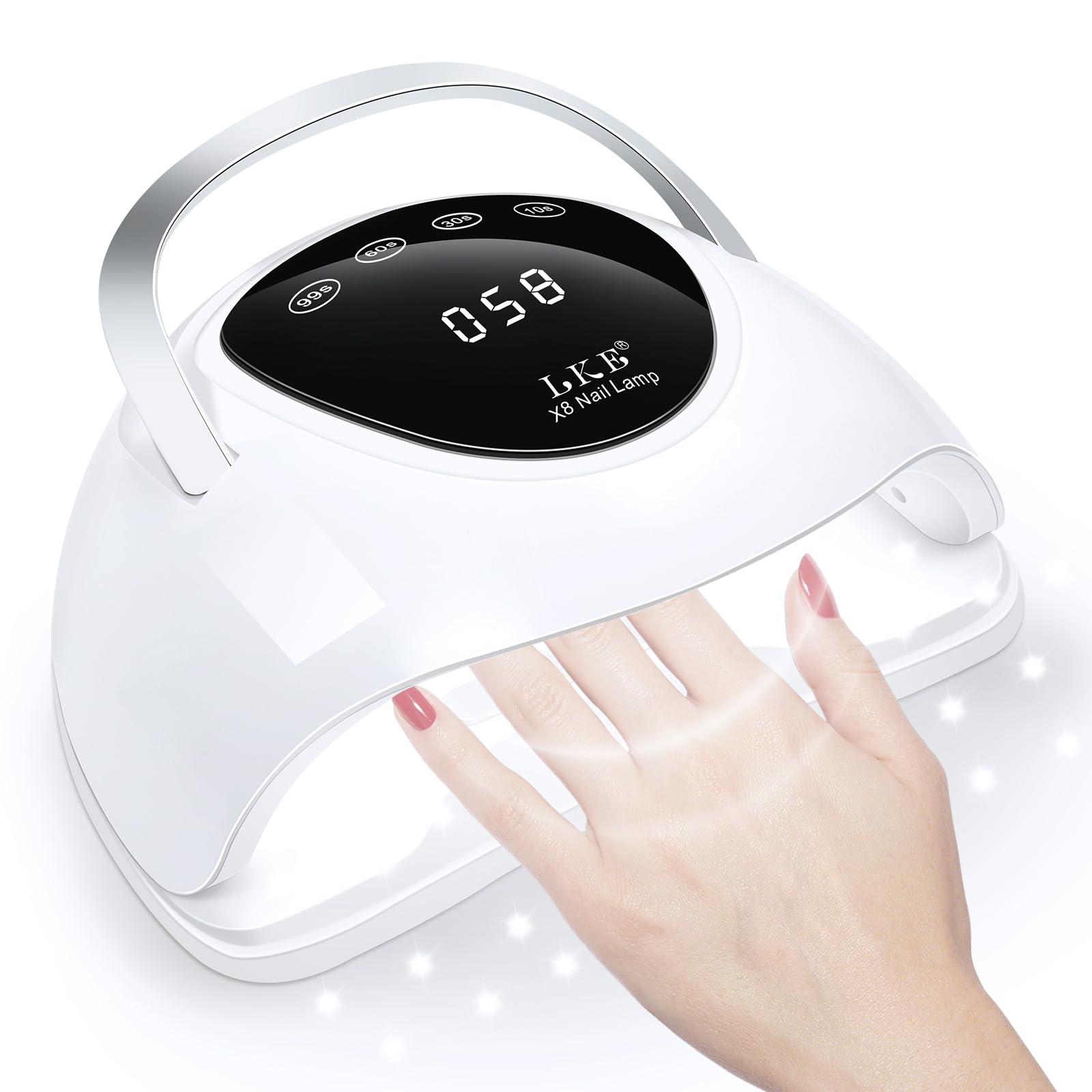 Amazon | LED UV ネイルランプ 24灯 プロ仕様 全ジェル対応 4段階