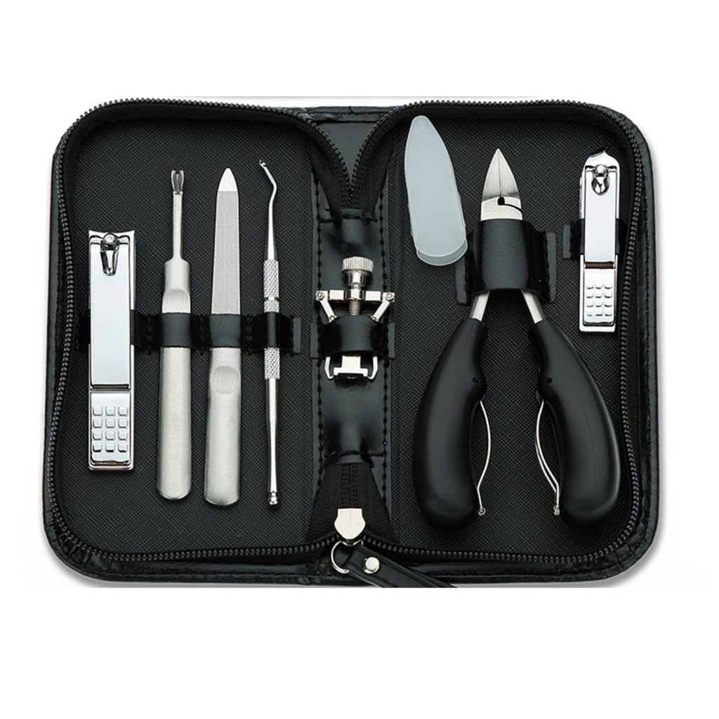 Stainless Steel Nail Clipper Set Toenail Clipper Embedded Nail Corrector Nail Groove Pedicure Tools