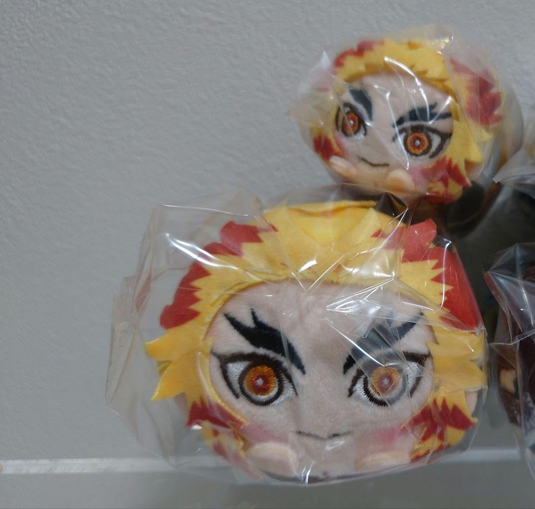 Amazon.co.jp: 2個セット鬼 滅 煉獄杏寿郎 まめころりん もち