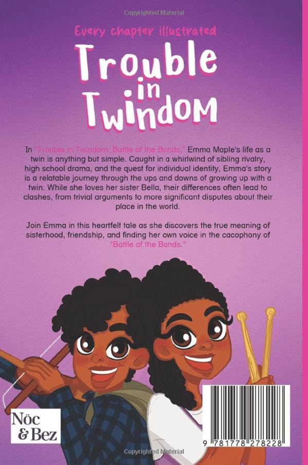 Trouble in Twindom: Battle of the Bands - A Fun Twin Sibling Story About Rivalry, Teamwork, and Self-Discovery for Kids Aged 6+ - Image 2
