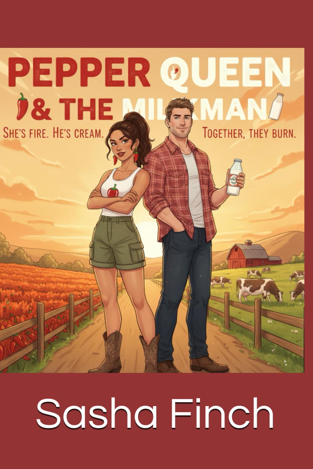 Pepper Queen and The Milkman: She’s fire on the tongue. He’s cold to the touch. Together, they burn.