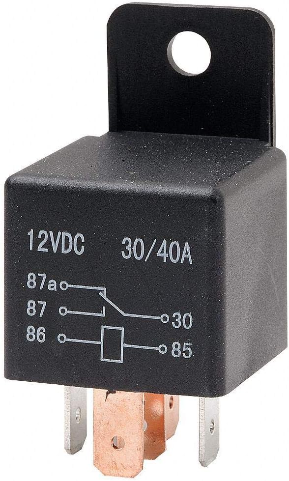 Mini Change Over Relay, 5 Pins, Contact Amp Rating (Resistive) 20A, 12VDC Coil Volts - 5RLU7