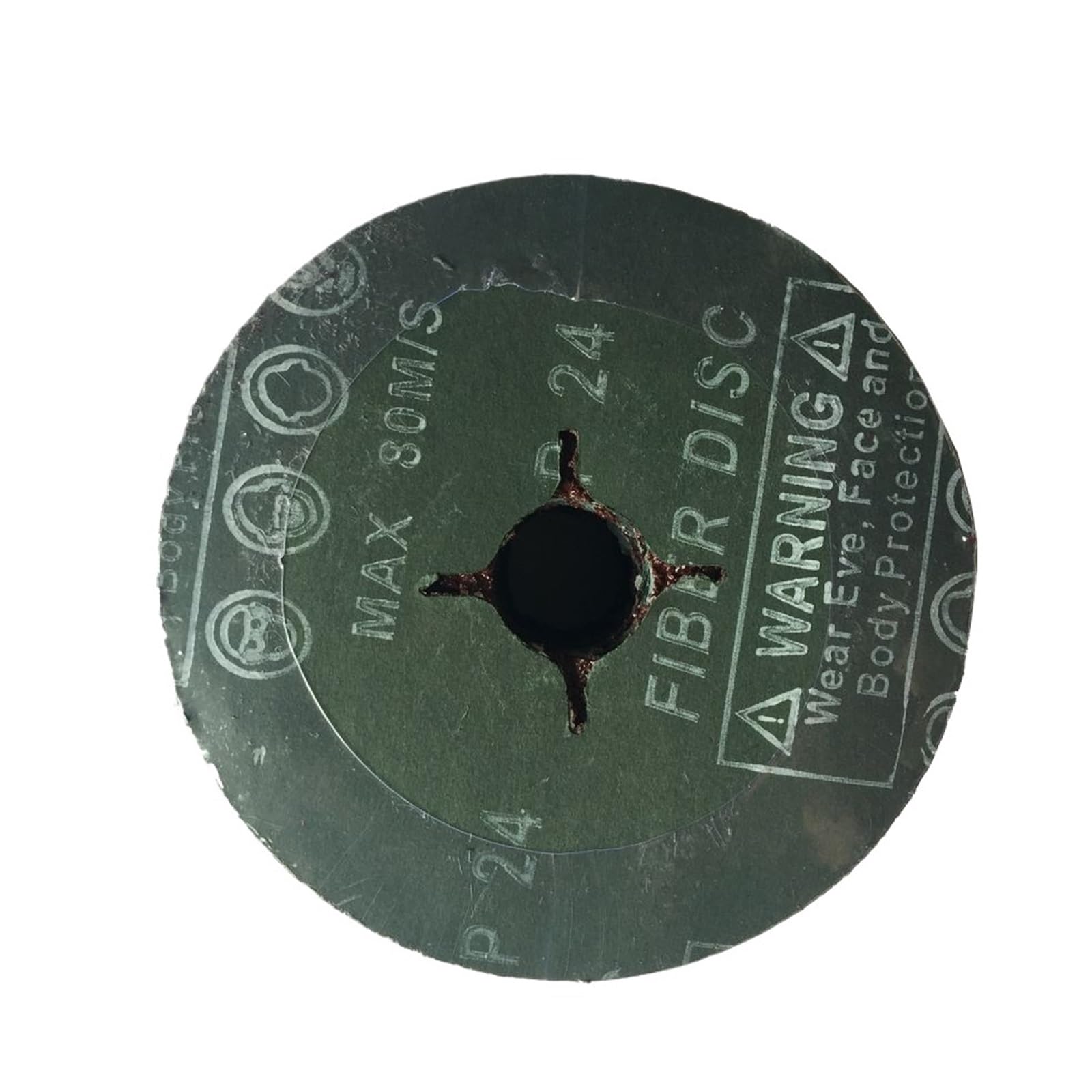 Juego De 50 Discos De Lijado De Fibra For Amoladora Angular, Con Abrazadera For Madera Y Metal, Disco De 115 Mm, Diámetro Interior De 22 Mm, Papel De Lija P24, P36, P40, P60, P80 Y P120.(24)