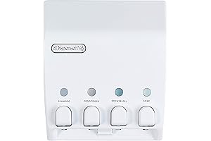 Better Living Products Classic Shower Dispenser 4, Shampoo and Soap Dispenser