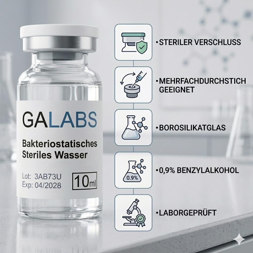 2x Stück 10ml - Lösung - in hochwertigen Glasflaschen