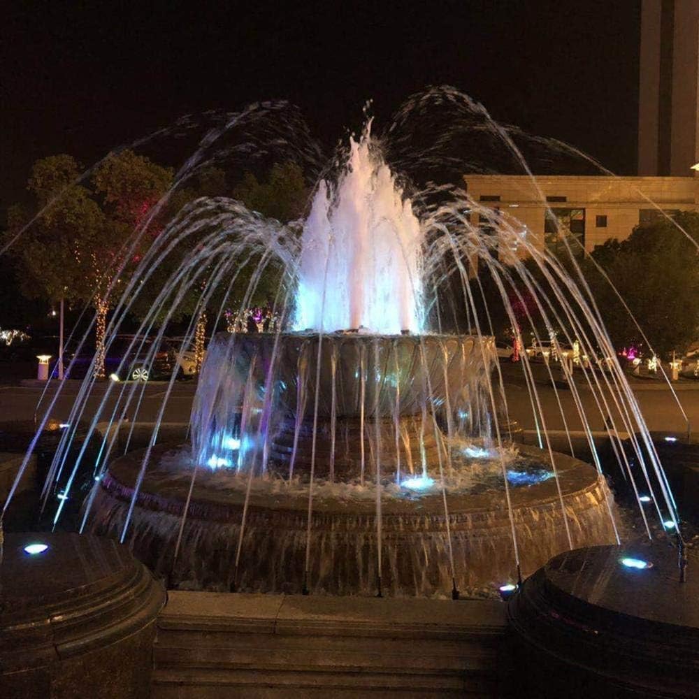 Nozzle,Brass Pond Water Spray,1Pc G1.5 Adjustable Universal Direction Brass Radial Fountain Nozzles Copper Garden Pond Decoration Fountains Fountain