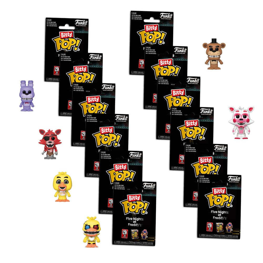 Funko Pop! Bitty Singles: Five Nights at Freddy's - 12 Piece