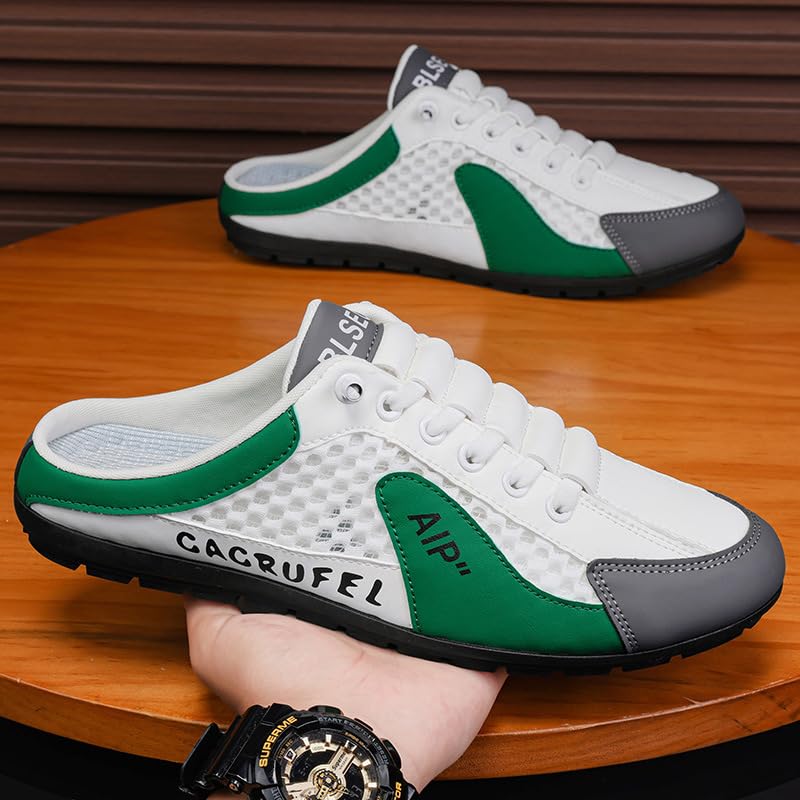Men's Casual Slip-On Sneakers - Breathable, Non-Slip, Fashionable Round-Toe Loafers Outdoor Walking2