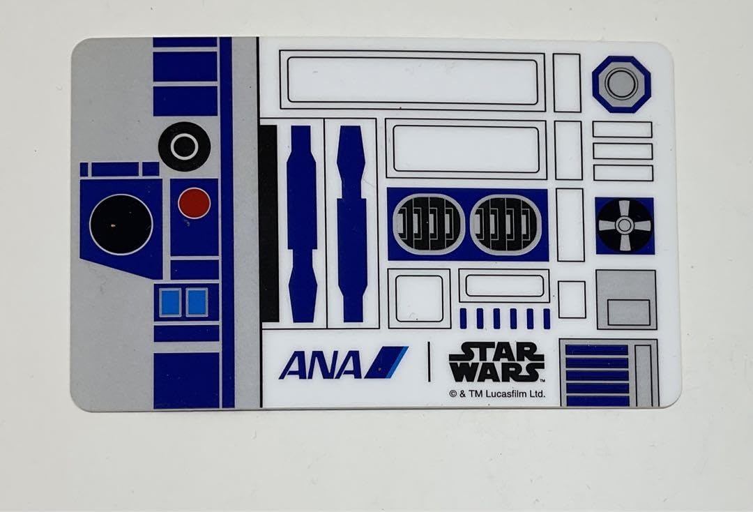 R2-D2 カードストックモデルキット 201パーツ Amazon.co.jp: 全日空 スターウォーズコラボ記念カード R2-D2 ANA JET