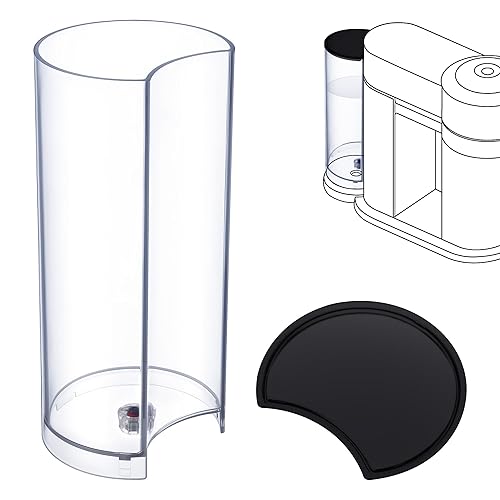 Water Tank Reservoir Replacement & Black Lid Cover Compatible with