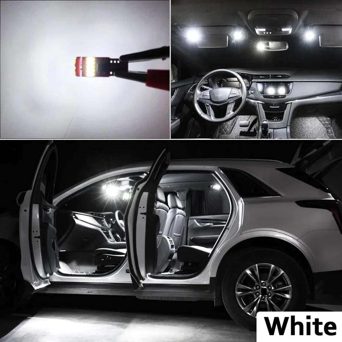 Kit de Luces LED para Interior de Coche, para Octavia Fabia Superb Rapid Karoq Yeti Kodiaq Citigo Kamiq Roomster
