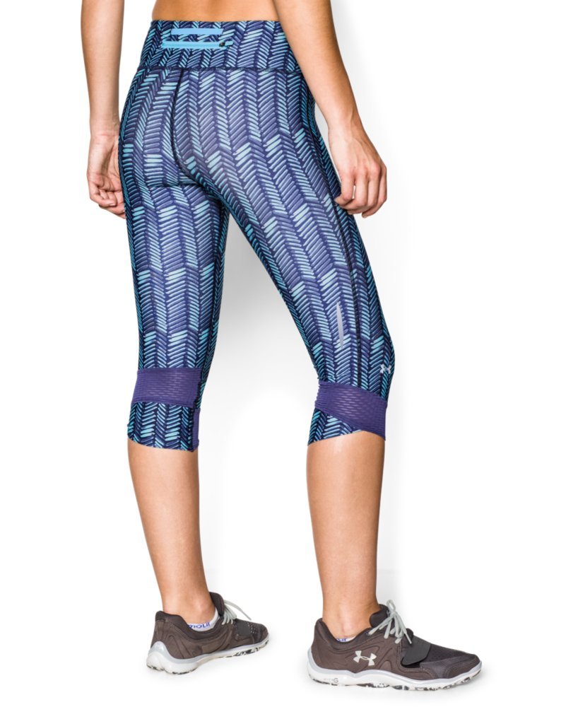 Under Armour Running - Printed Fly By Capri - Pantalones pirata de running para mujer