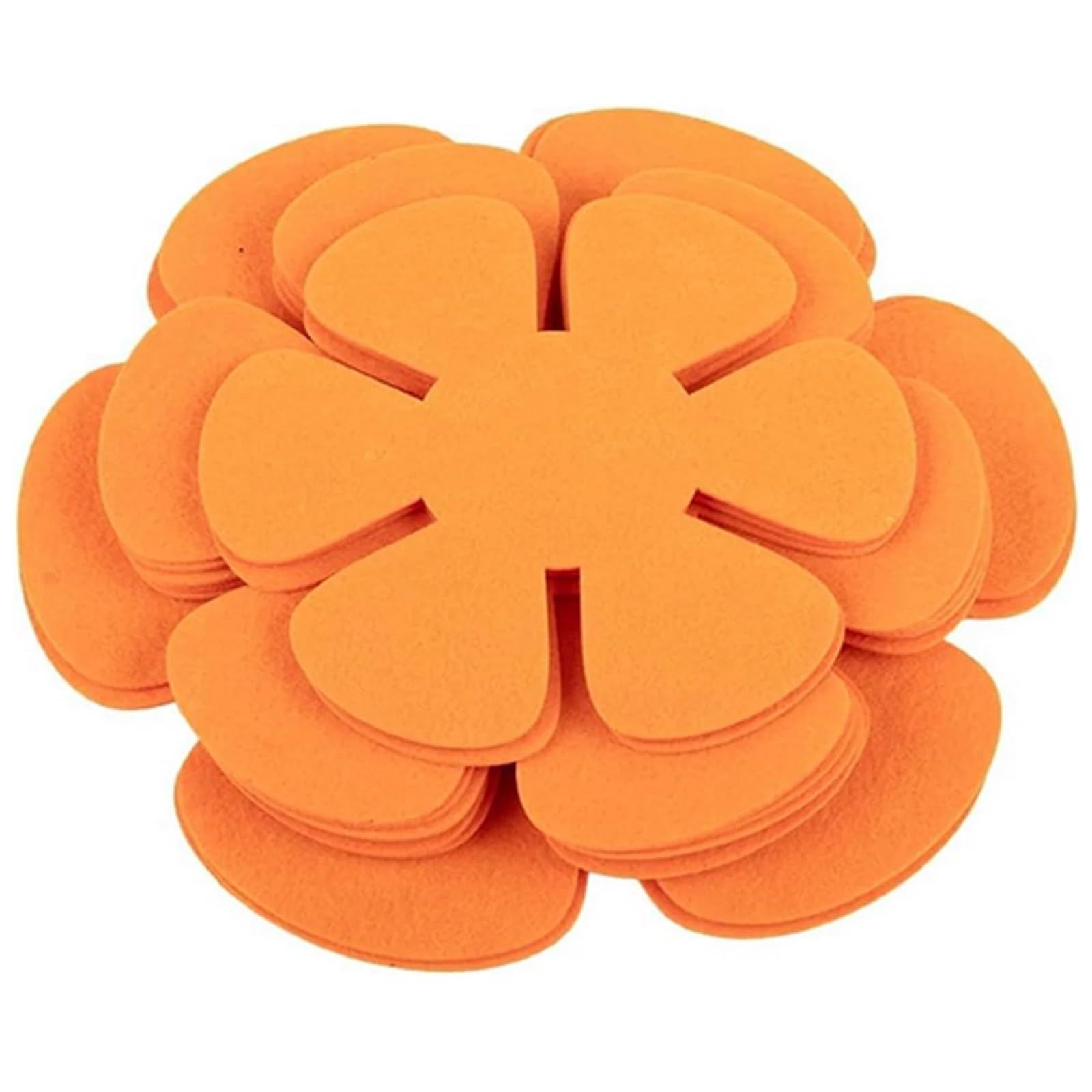 24pcs Cloth Orange Felt Pan Protectors Pots and Pans Scratch-Free Pot Protector Pads for Kitchen