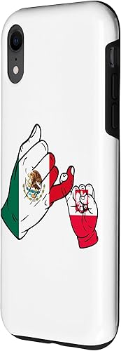 Miniatura 2 de iPhone XR Parent and child Mexico Poland family Case