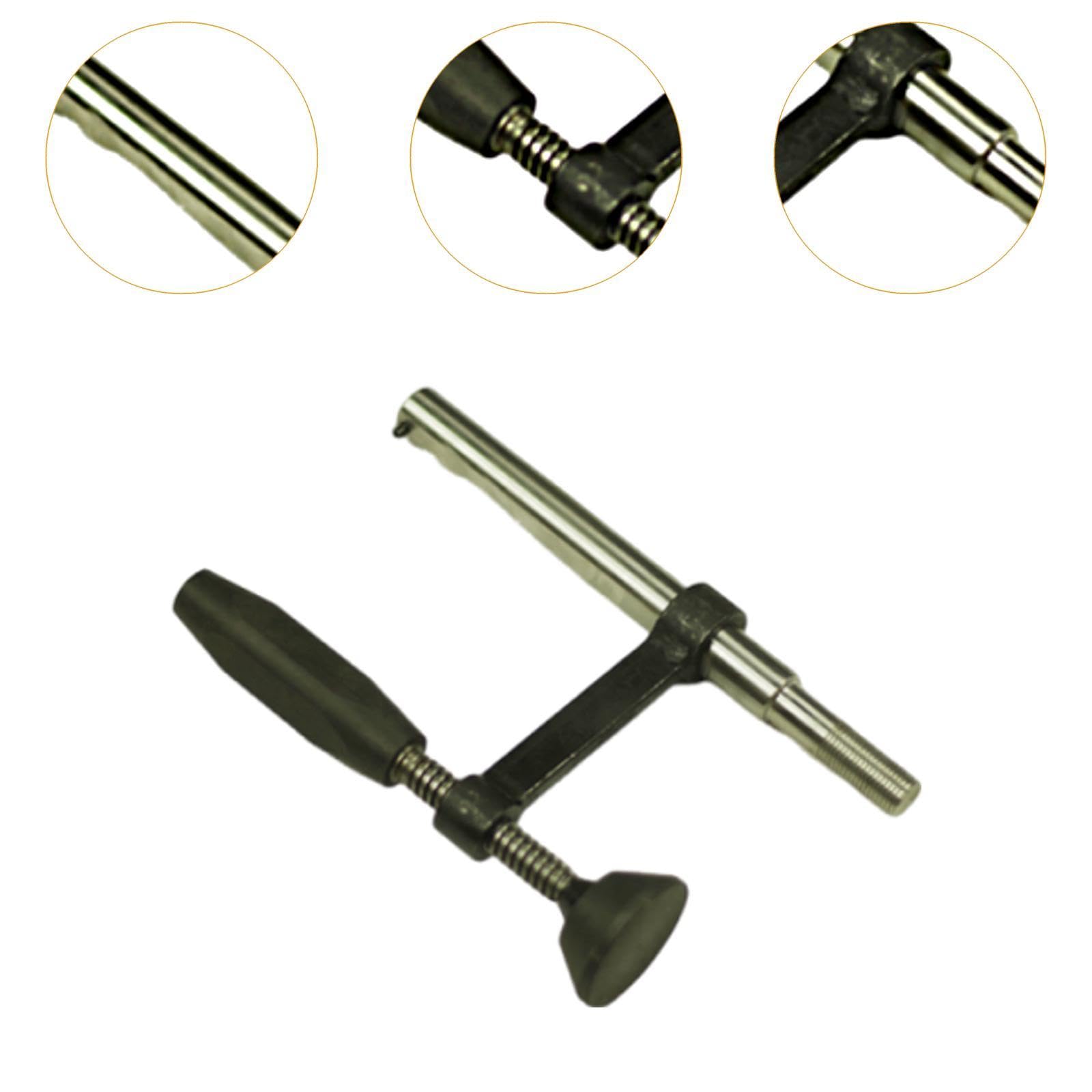Pinza de fijación para mesa de carpintería, diámetro de 18 mm, abrazadera de sujeción de liberación rápida para agujeros de 3/4 pulgadas, accesorio auxiliar estable para banco de trabajo