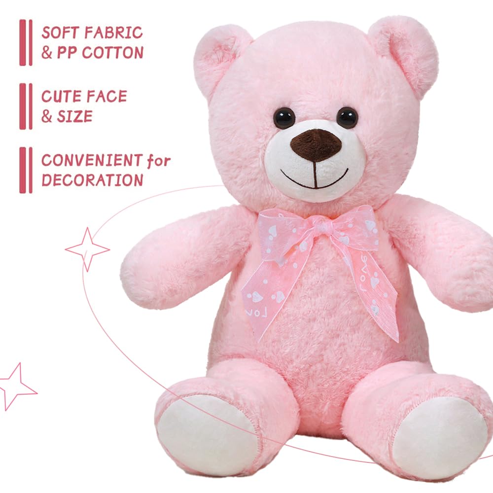 Poupée en peluche - SURENHAP - Ours lumineux LED - 8,6 pouces - Coton PP - Cadeau enfant - Jeux - Jouets