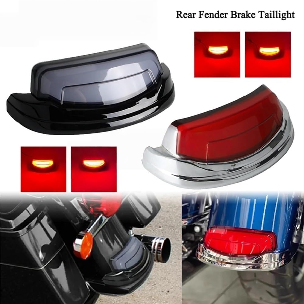 Frein Arrière Lampe Feu Arrière De Frein Pour Moto, Pour Electra Glide Ultra Classique Pour Tri Pour Street FLHTCU/I FLHTCUL FLHTK/L