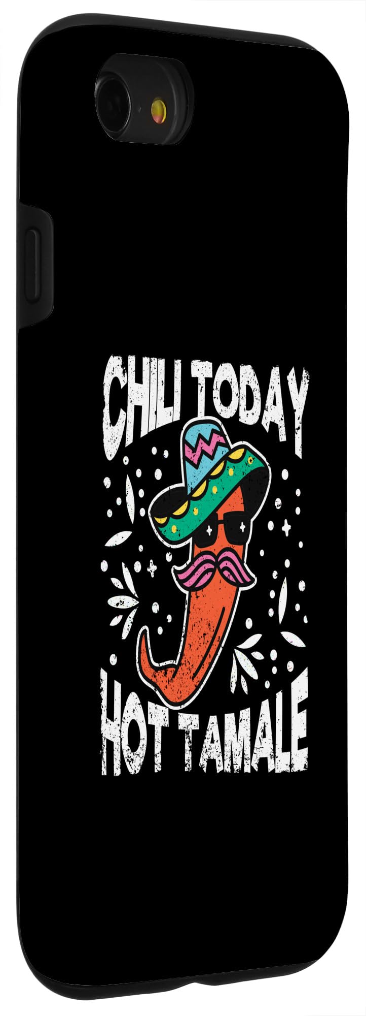 iPhone SE (2020) / 7 / 8 Chili Today Hot Tamale Dabbing Mexican Taco Pepper Sombrero Case - Image 3