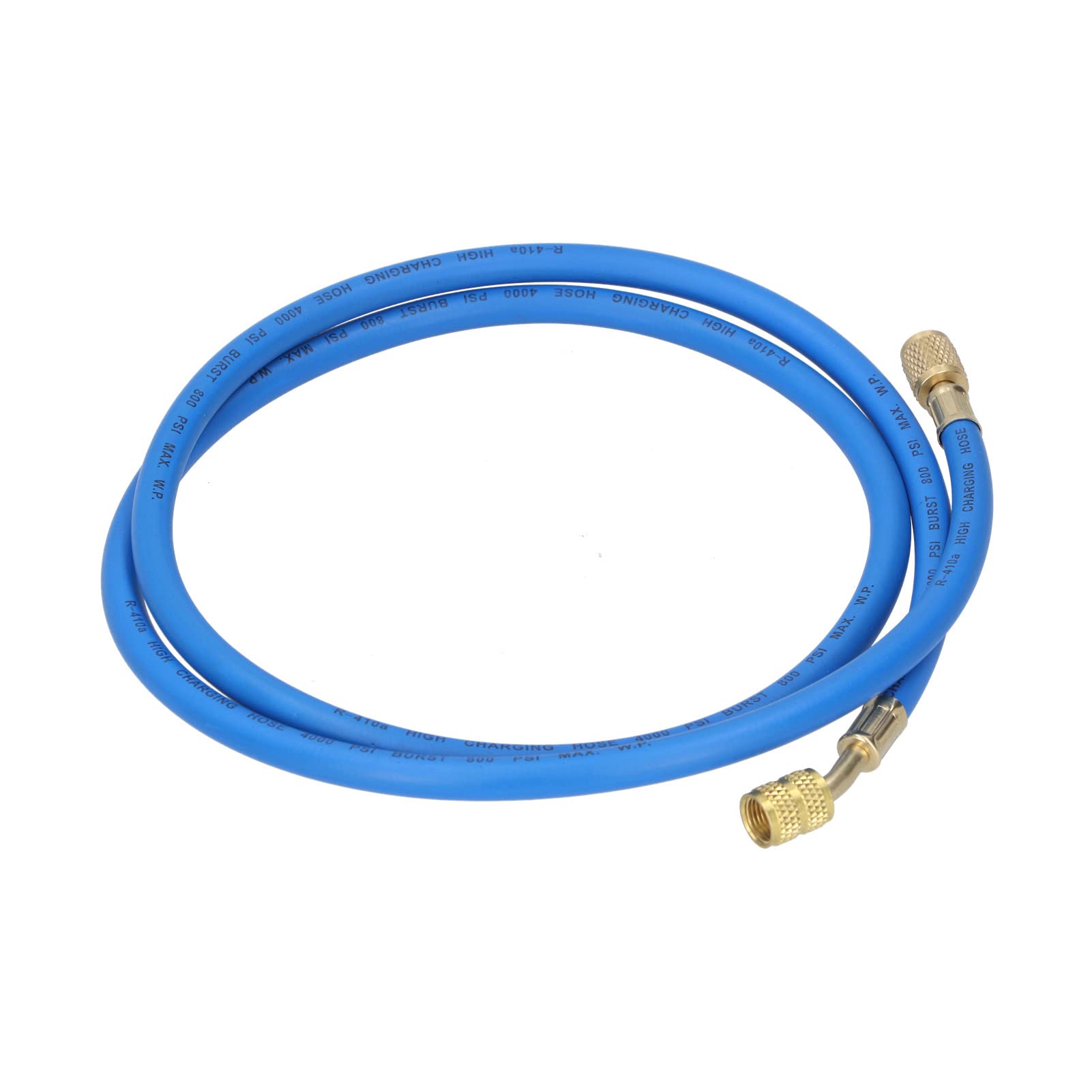 Tuyau de Réfrigérant, Tube d'Ajout de Fluorure, Outil de Réparation de Climatisation de Voiture, Tuyaux de Réfrigérant (1.5m pour R410, 2pc)