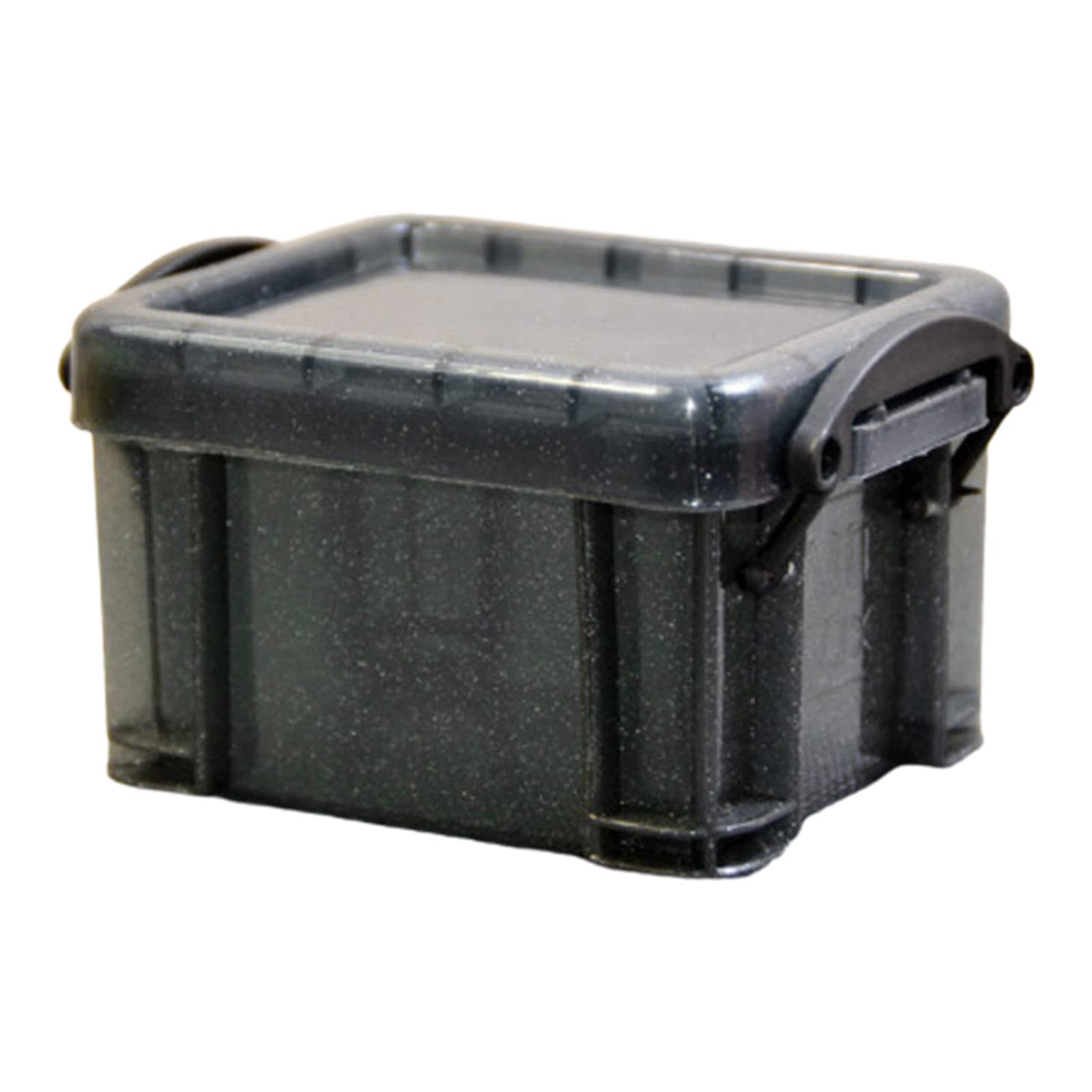 Msioytog Box Rectangular Storage with Locking Lid Dustproof Jewelry Storage Case Container for Small Items Cute