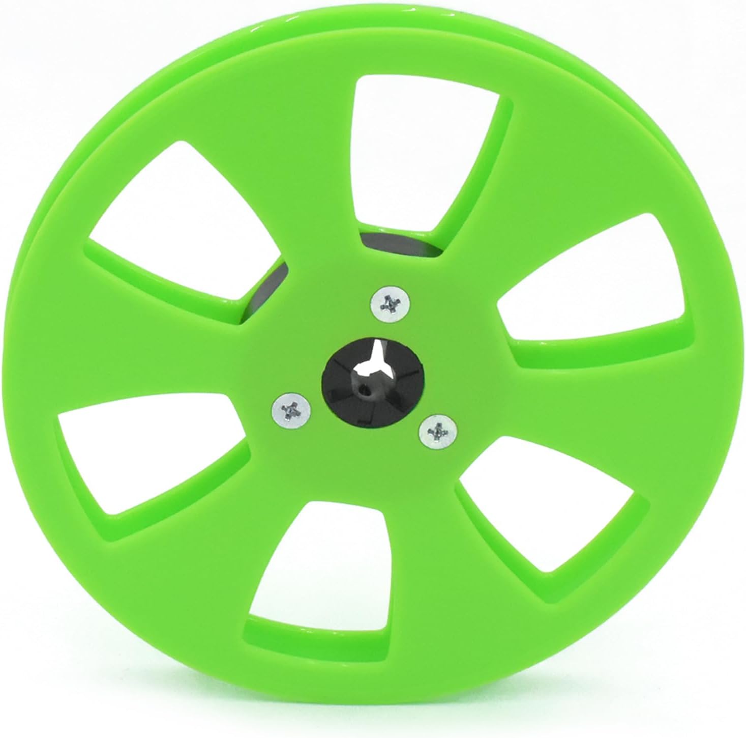 Professional 5 Inch Diameter Empty Tape Reel Featuring 6 Hole Flange Design for Enhances Stability in Open Tape Enthusiasts