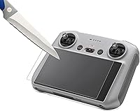 Vista 4 de Mr.Shield Screen Protector compatible with DJI Mini 3 / Mini 3 Pro/Mini 4 Pro RC/DJI RC 2 [Tempered Glass] [3-PACK] [Japan Glass with 9H Hardness]