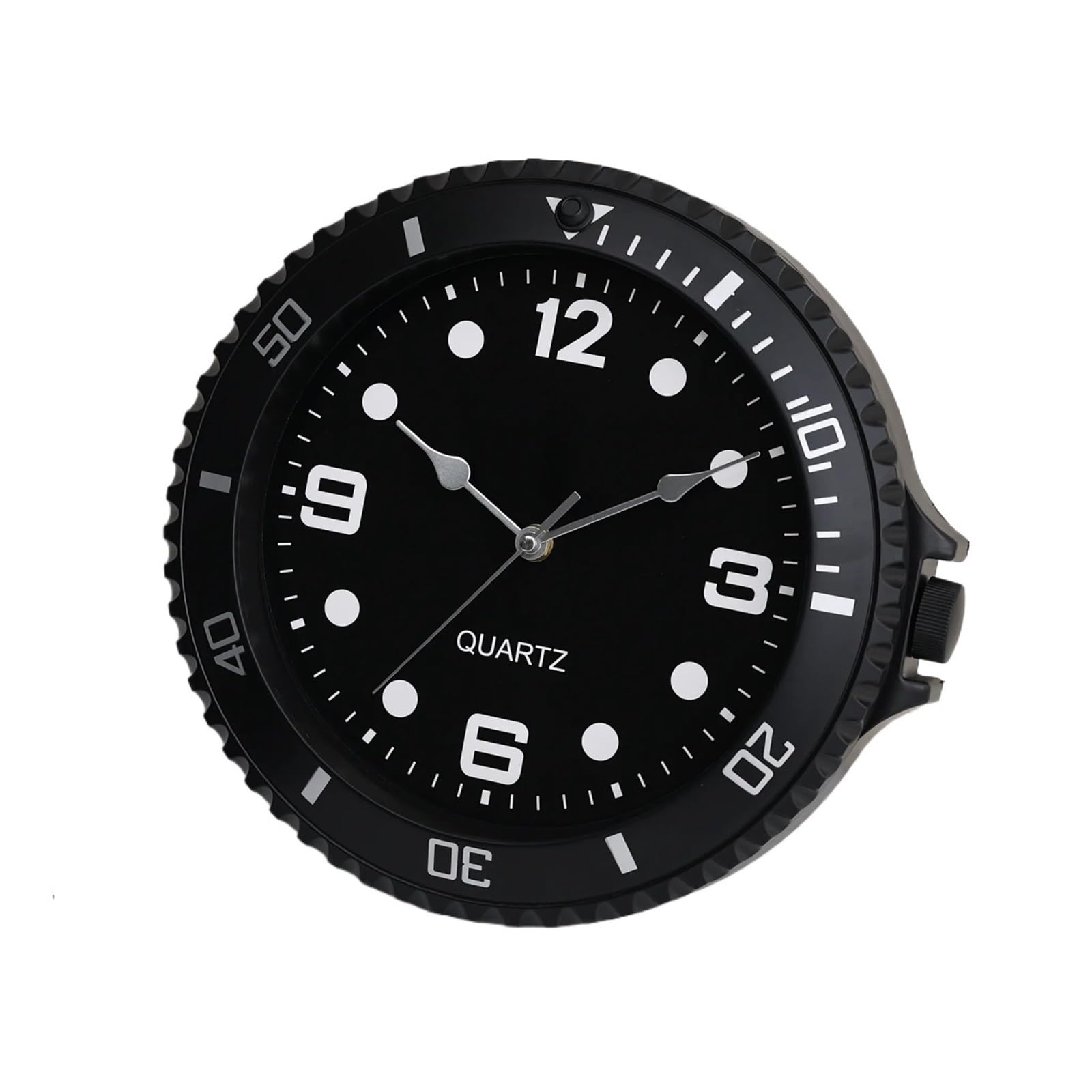 HVSYVVSRL Role Wall Clock Modern Design Silent Quartz Needle Luxury Clocks Sweep Second Home Creative Water Ghost Quiet Operation(G)