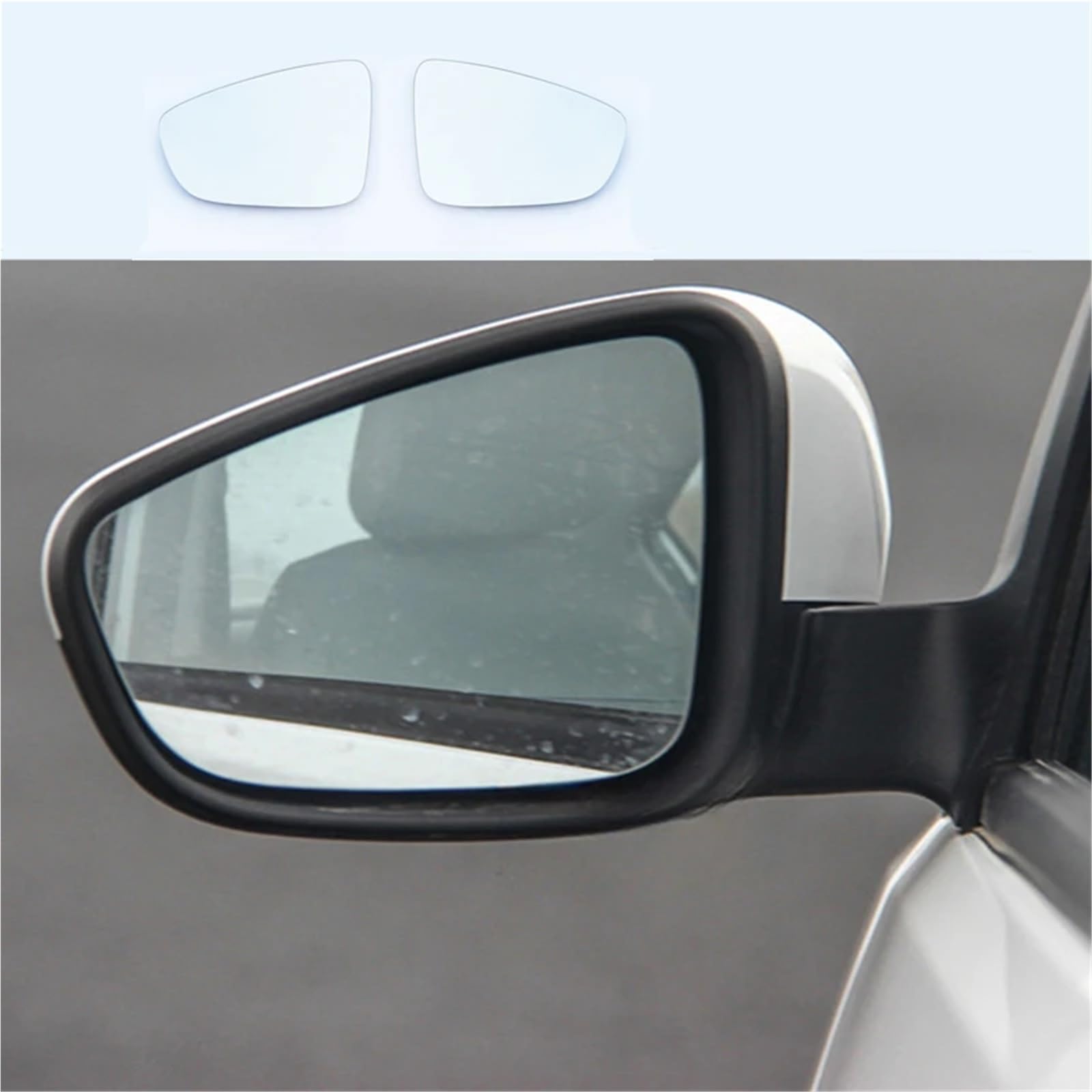 Vetro Dello Specchietto Retrovisore Specchietto retrovisore laterale per auto per Chevrolet Sail 3 2015-2018 senza riscaldamento installare(Right(No Heating))