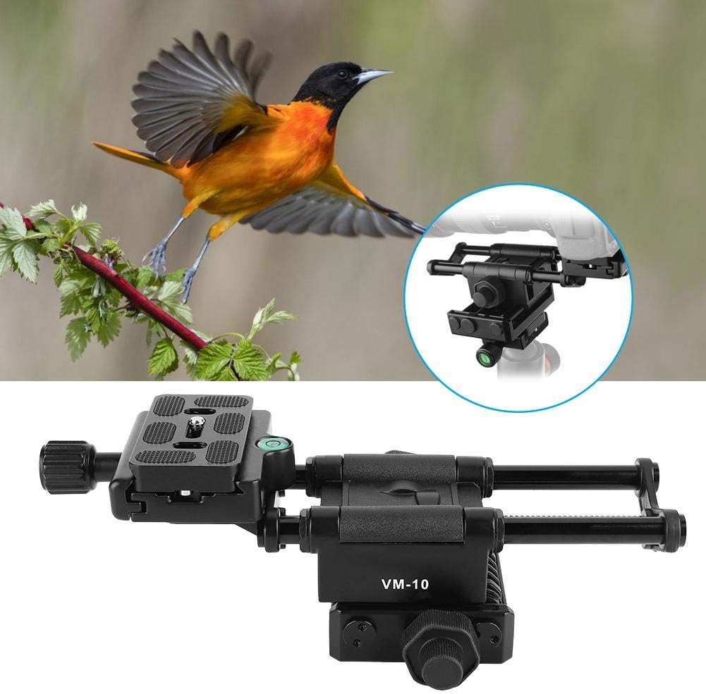 Amаzоn Crаzу 🔥 Dеаlѕ Macro Focusing Rail, Macro Camera Track Rail Slider Close-Up Shooting Adjusting Head Adapter Bracket Holder, Move Range 30mm=65mm for Tripod Ballhead Bеѕt Sеllеr Macro Focusing Rail, Macro Camera Track Rail Slider Close-Up Shooting Adjusting Head Adapter Bracket Holder, Move Range 30mm=65mm for Tripod Ballhead