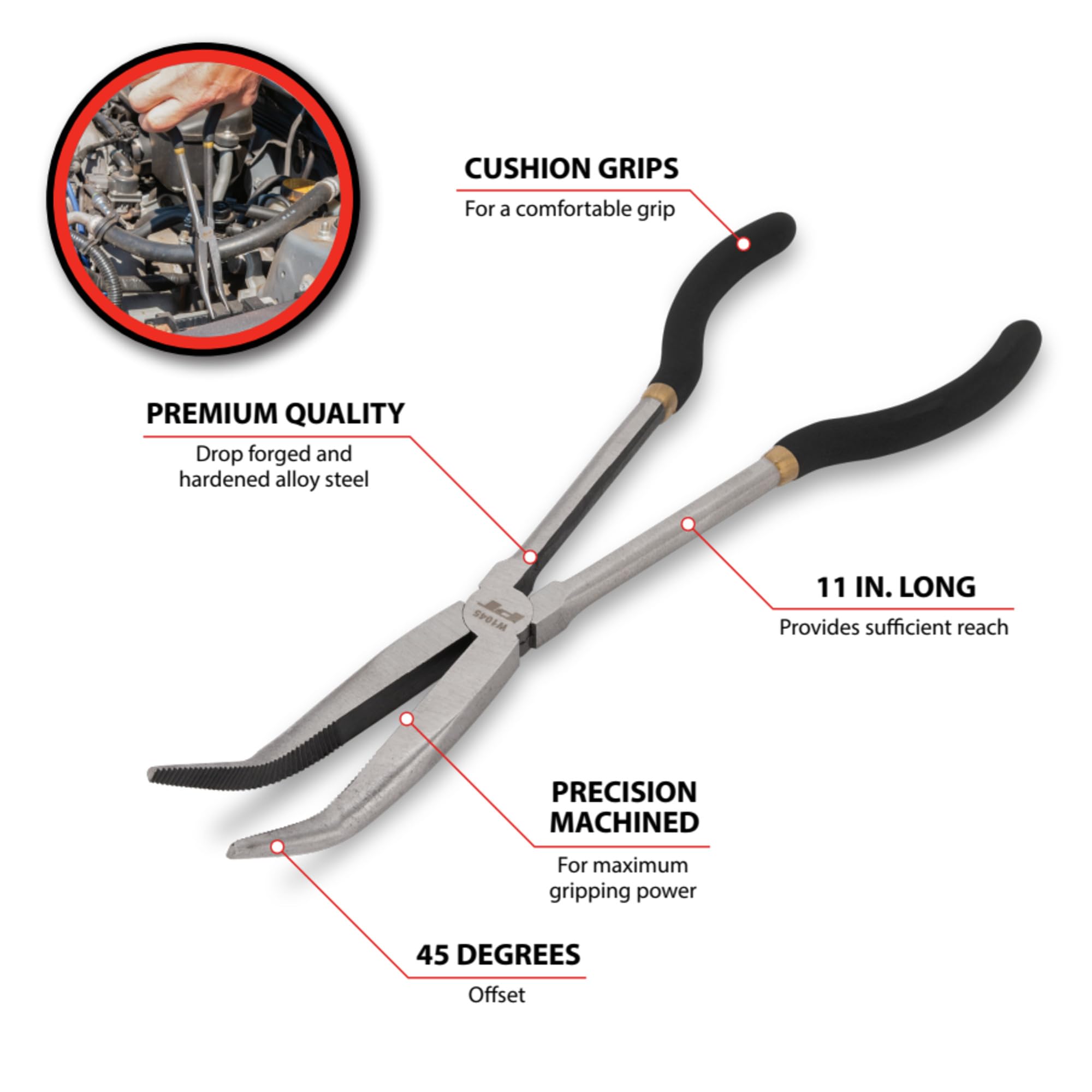 WILMAR INC. W1045 11 45 LONG HANDL