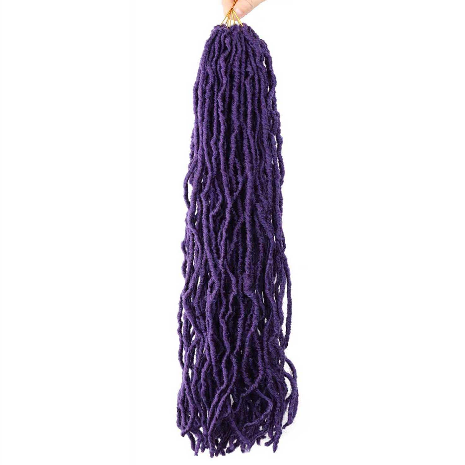 Soft Locs Faux Locs Crochet Hair - Pre-Looped Synthetic Fiber