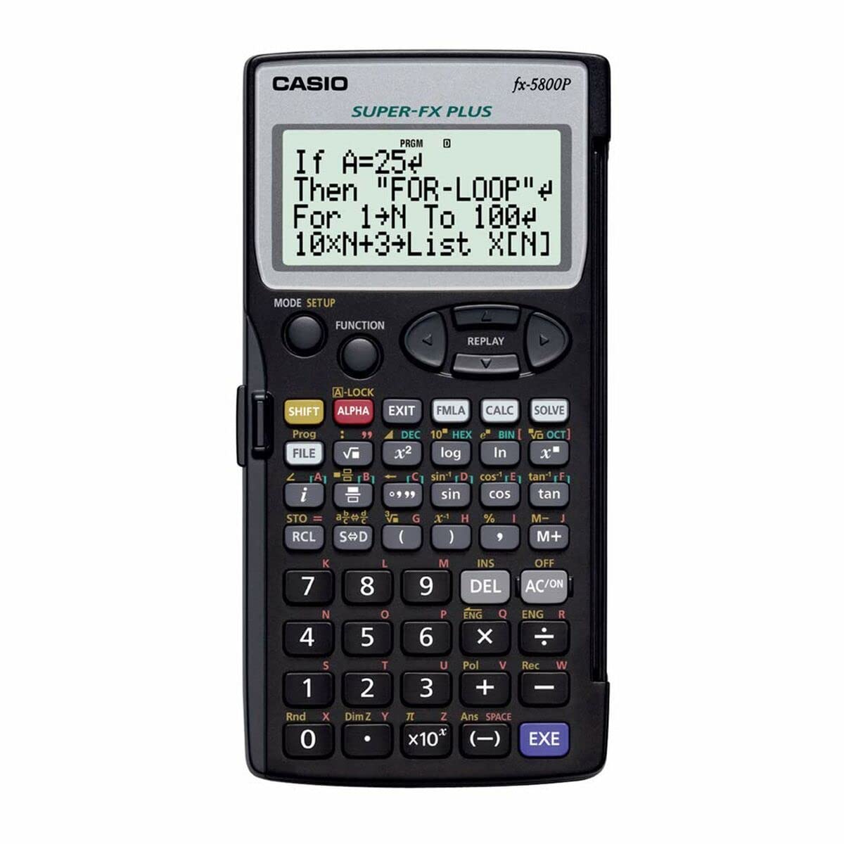 CASIO Japanese Program Functional Calculator FX-5800P-N (japan