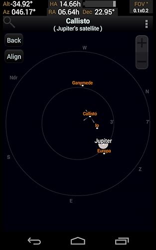SkEye : Astronomy app for Android