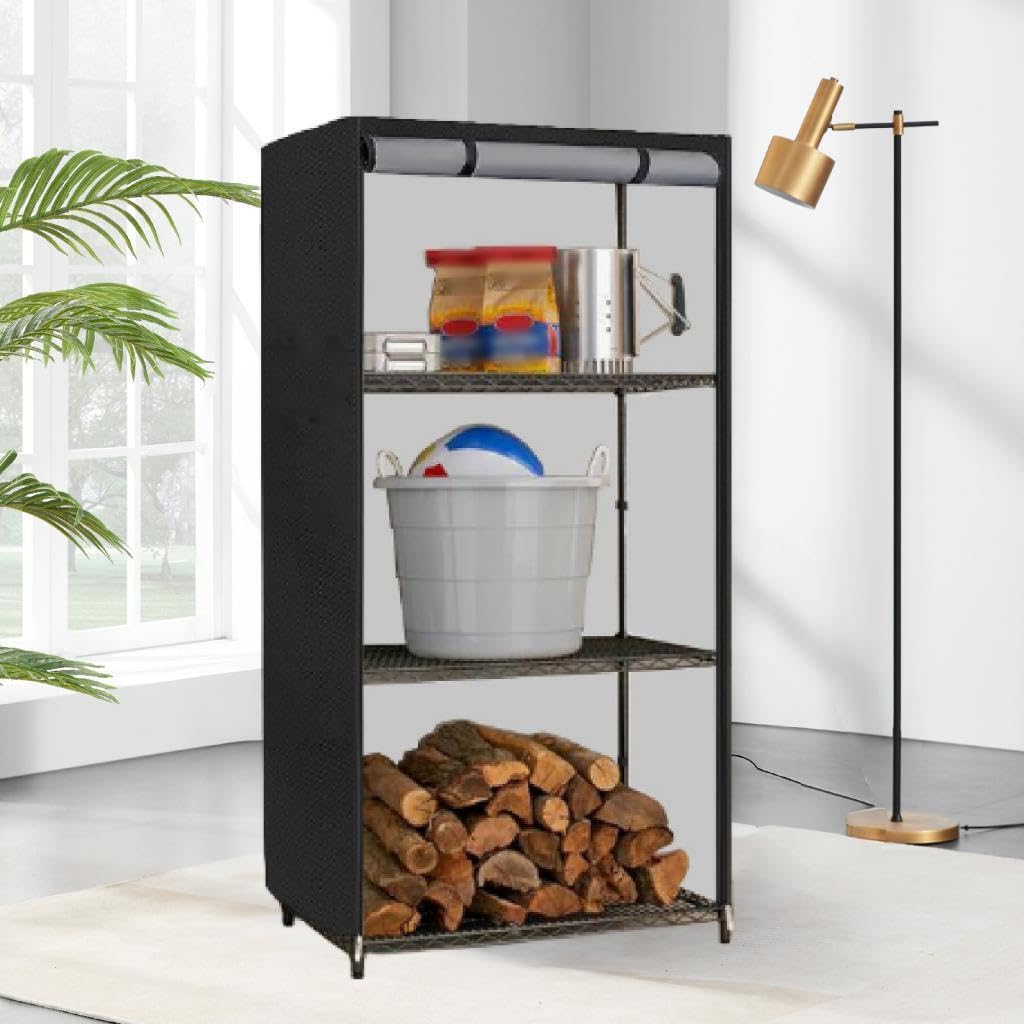Copertura Antipolvere per Ripiani, Forniture Antipolvere per Scaffali in Filo Metallico, Copertura Antipolvere per Scaffali Espositivi, Armadietti, Ca, 123 Centimetri