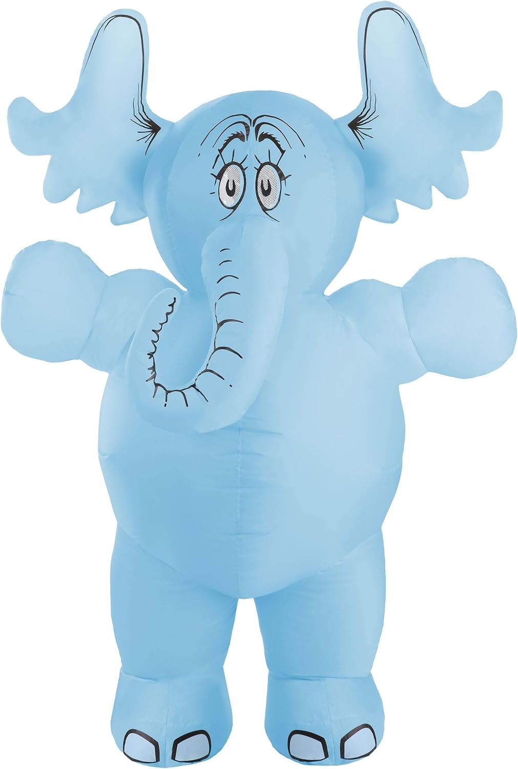 Adult Dr. Seuss Inflatable Horton Costume, Horton Hears a Who Halloween Outfit for Classroom Storytime