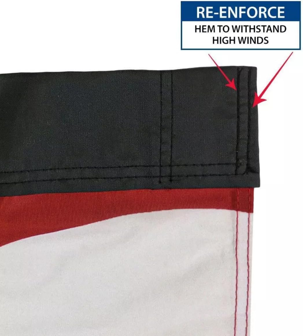 Trade Winds A/C Services Red Checkered Windless Banner Advertising Marketing Flag Premium