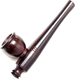 Handmade Artistic Carved Natural Herbal Antique Designer 4 Inch unique eco friendly Pipe for Gifts