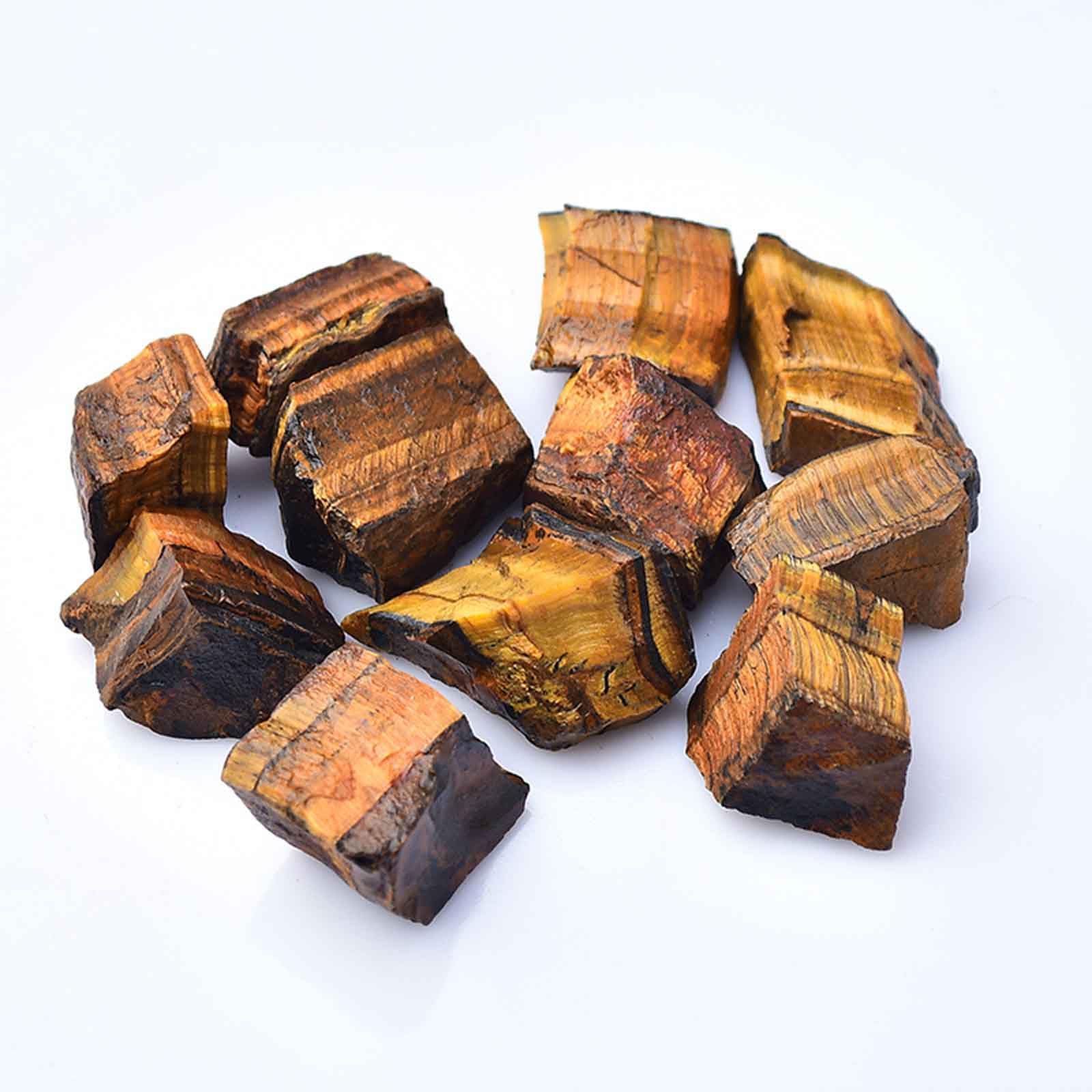 Quarzo Naturale, Pietre Naturali di Cristalli Grezzi Occhio Tigre, 2, libbre for la lucidatura della Decorazione delle Rocce Fontana | 1.2~2in/2.2lb