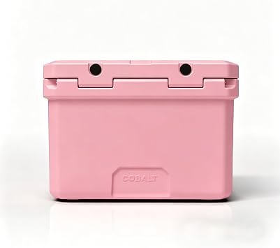Cobalt 25 Quart Roto-Molded Super Ice Cooler | Large Ice Chest Holds Ice Up to 3 Days |
