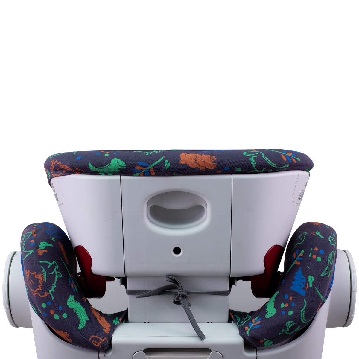 JYOKO KIDS Bezug kompatibel mit Römer KIDFIX II XP SICT, kidfix 2 S, Kidfix Z - Line (HAPPY DINO, MIT AUGE)