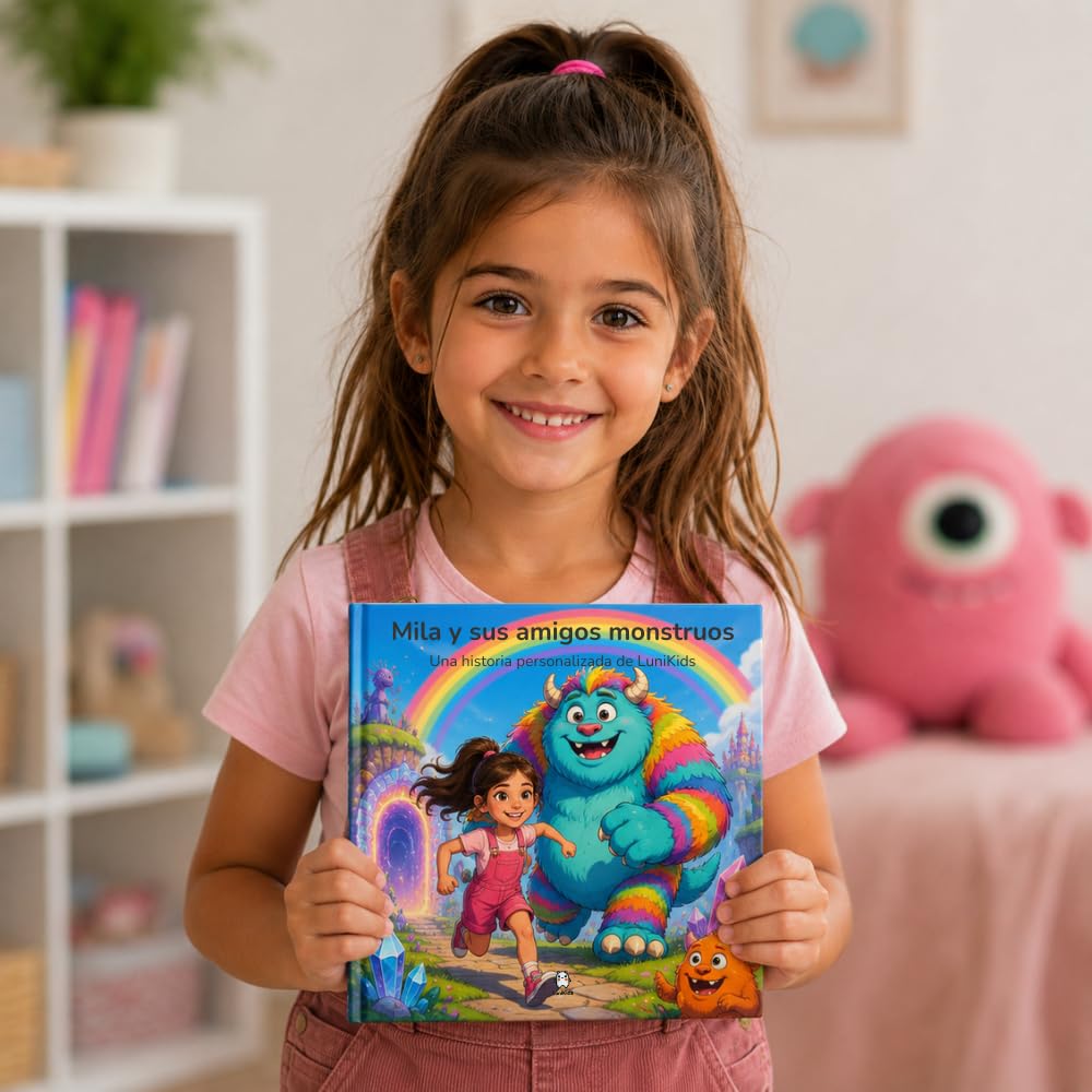 Libro Infantil Personalizado Estilo Cómic – Historia Única e Ilustraciones Personalizadas | Aventura a Medida con Nombre, Personaje, Temática e Historia | Regalo para Niños (Tapa blanda)