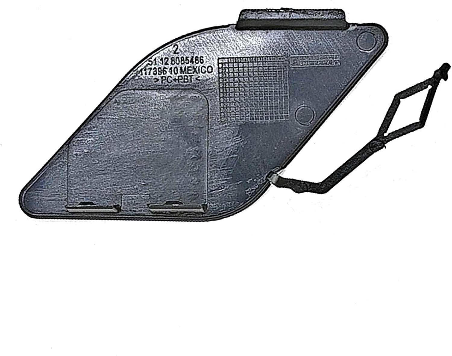 Rear Tow Cover for 22-24 BMW 3 Series M Sport G20/G21 LCI Fit 316d 318d 320i 328d 328i 330d 335d 335i 2022 2023 2024 Bumper Hook Eye Towing Cap Black