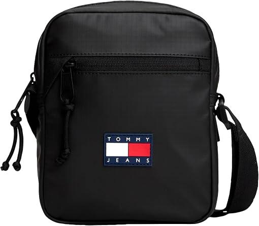 Tommy Jeans Mens Daily Tech Reporter,BLACK One Size