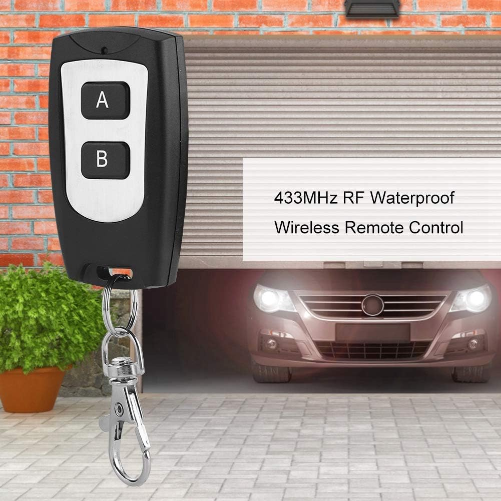Sonew 433MHz RF Wireless Remote Control Transmitter, Remote Control Button with 1~4 Channels + + 1/2/3/4 Buttons(2 Buttons)