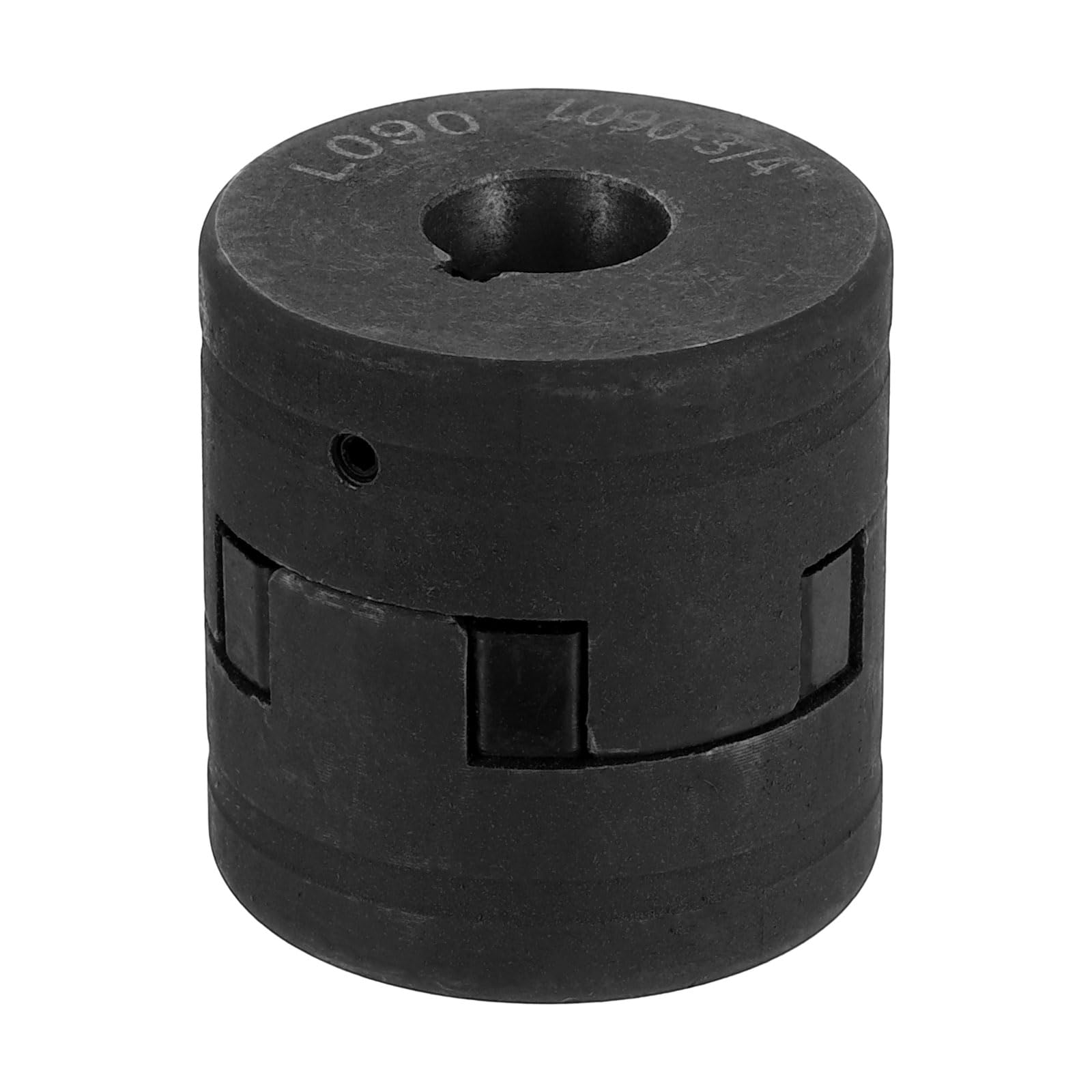 QUARKZMAN Accouplements Flexibles 1/2" à 3/4", Accouplements L090, Ensemble de Coupleur L-Jaw 3 Pièces Joint en Caoutchouc Buna-N NBR pour Équipement Hybride de Fendeuse à Bois